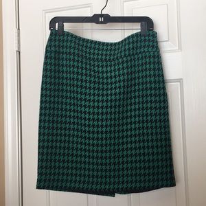 The Limited Houndstooth Pencil Skirt - 6